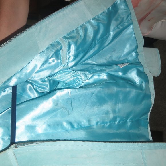 Women's Leather Suede Jacket (Medium) - Picture 6 of 8